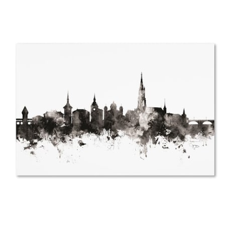 Michael Tompsett 'Bern Switzerland Skyline III' Canvas Art,30x47